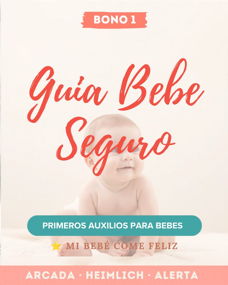 Bono 1: Bebé Seguro - Primeros Auxilios