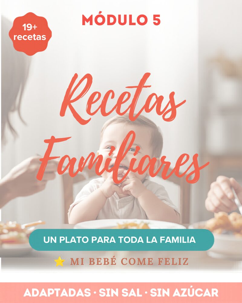 Módulo 5: Recetas Familiares Adaptadas